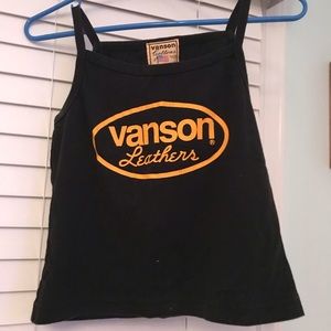 Vanson Leathers Crop Top